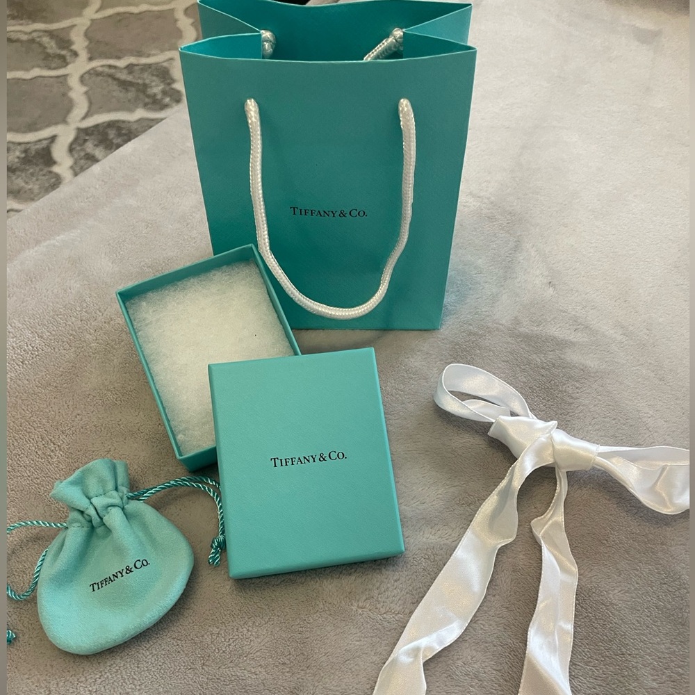 Tiffany & Co. Blue Gift Bag + Box